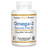 California Gold Nutrition Omega-3 Fish Oil (100 Softgels)
