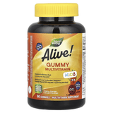 Nature’s Way Alive! Kids Gummy Multivitamin (Cherry, Orange & Grape) – 60 Gummies
