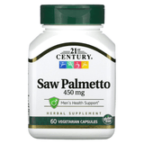 21st Century Saw Palmetto 450mg – 60 Veg Capsules