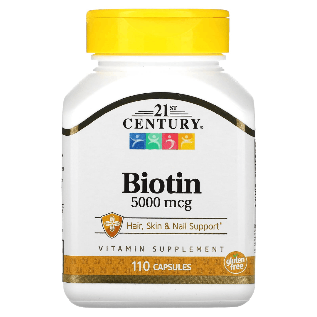 21st Century Biotin 5000 mcg – 110 Capsules