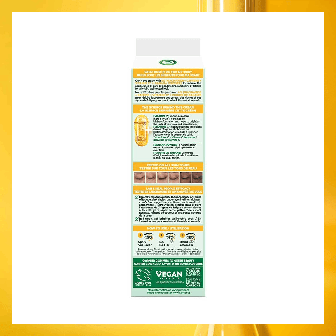 Garnier Vitamin C Brightening Eye Cream 15ml