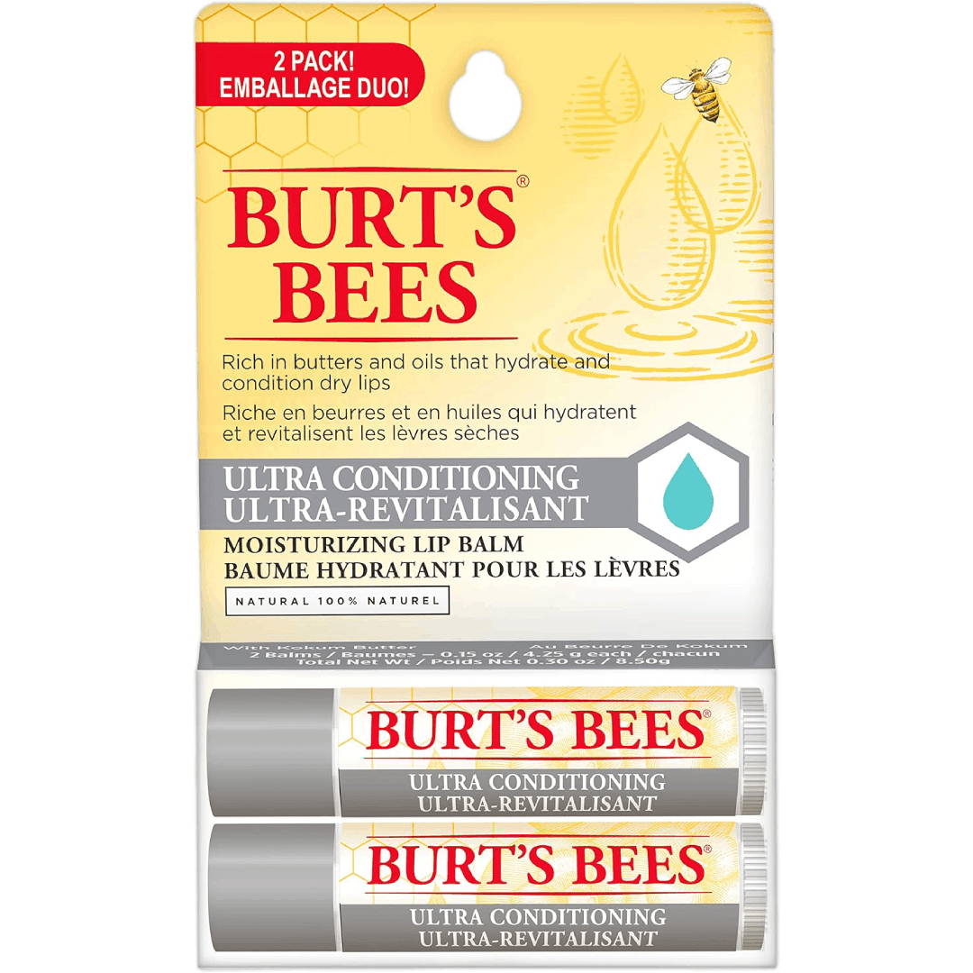 Burt’s Bees Ultra Conditioning Lip Balm 2 Pack