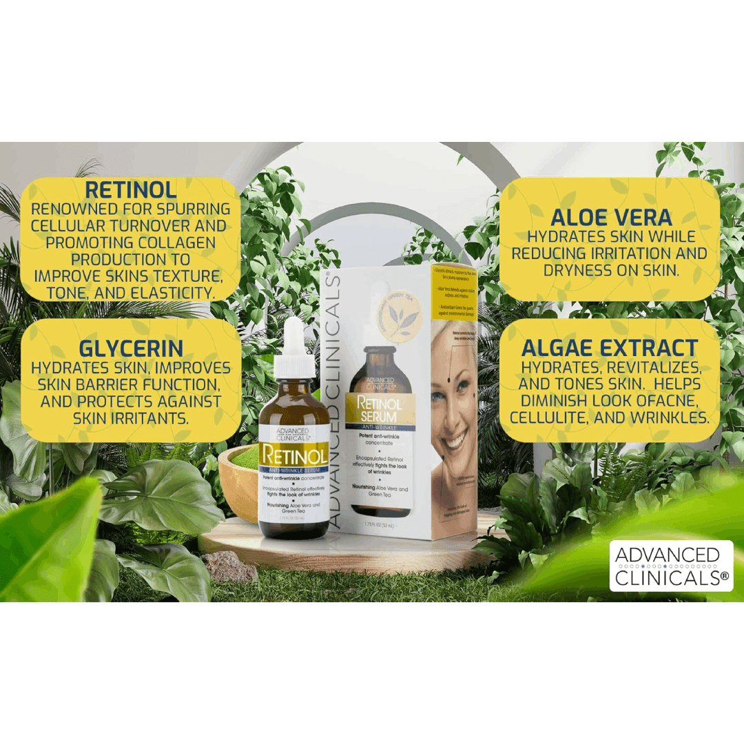 Advanced Clinicals Retinol Serum 52ml