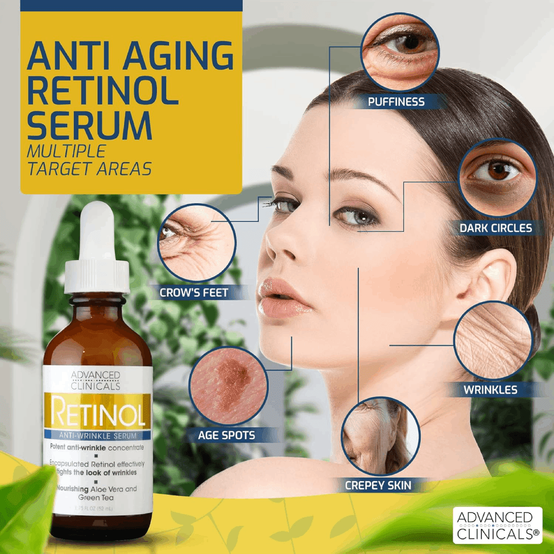 Advanced Clinicals Retinol Serum 52ml