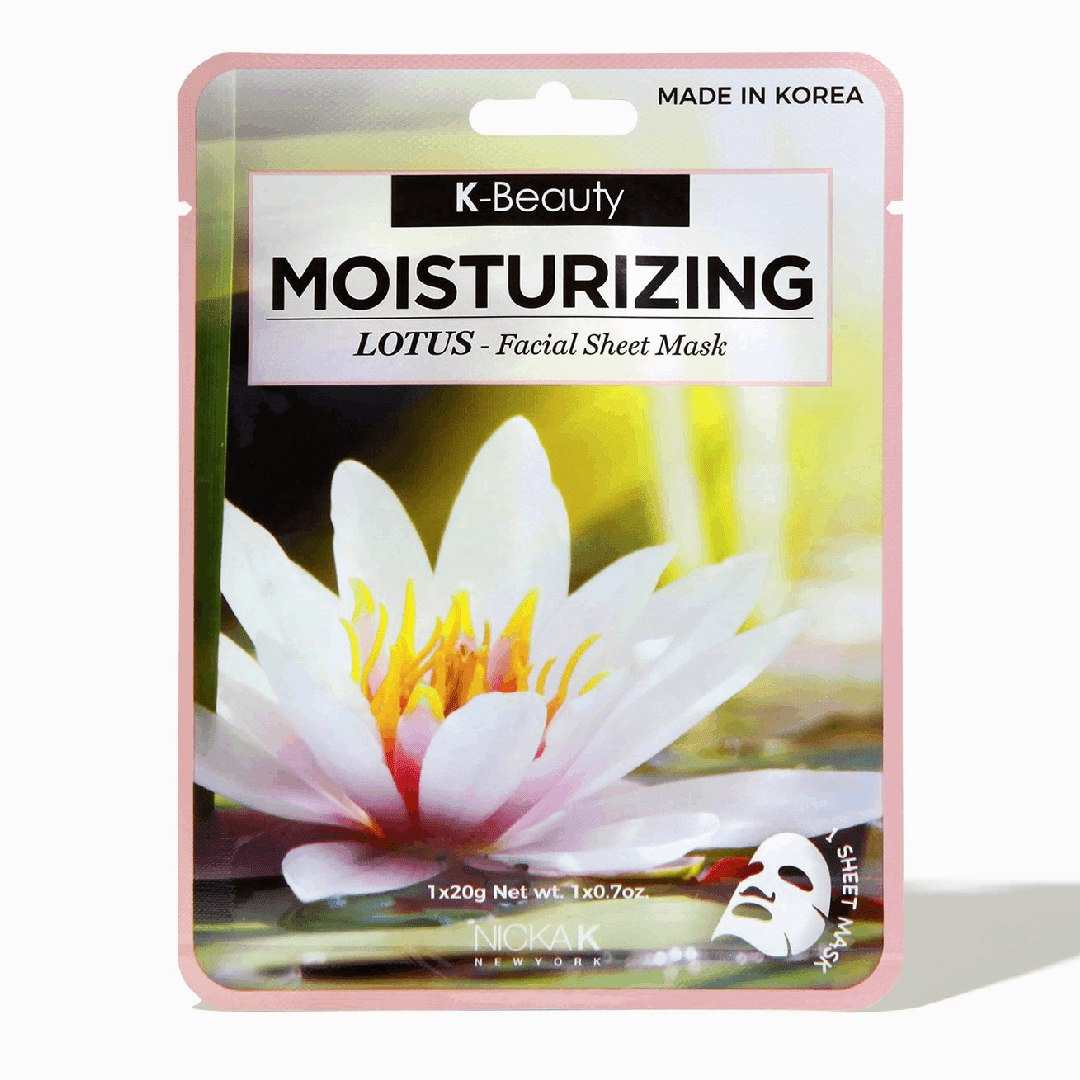 Nicka K K Beauty Facial Sheet Mask – Lotus 20g