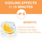 Garnier Moisture Bomb Brightening Eye Sheet Mask