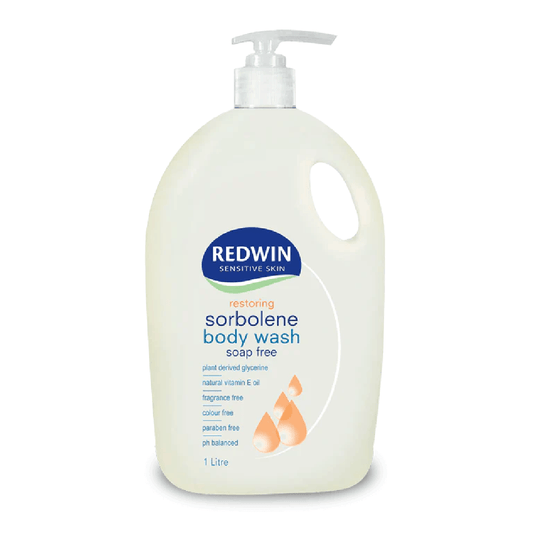 Redwin Sorbolene Body Wash with Vitamin E 1L