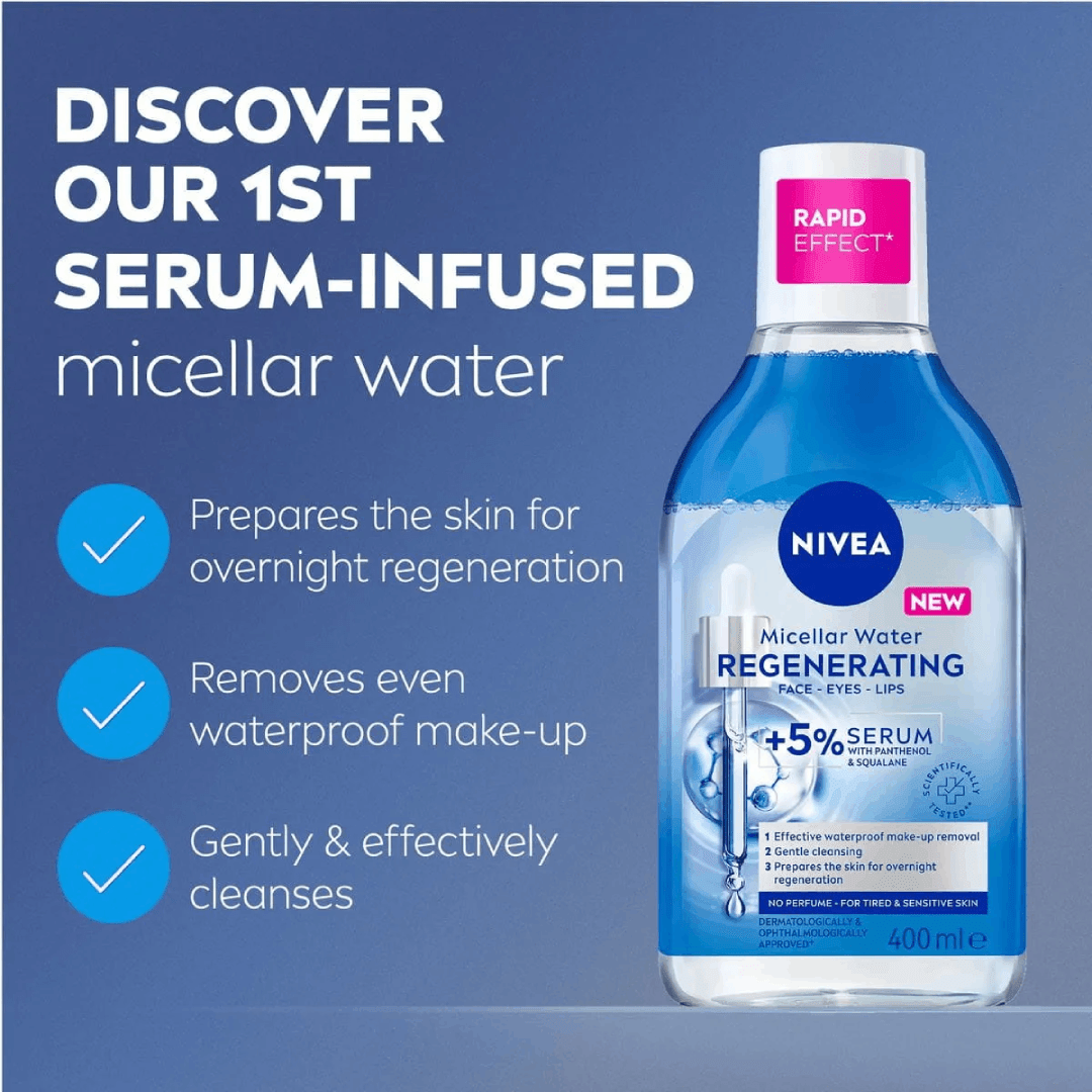 NIVEA Regenerating Micellar Water 400ml