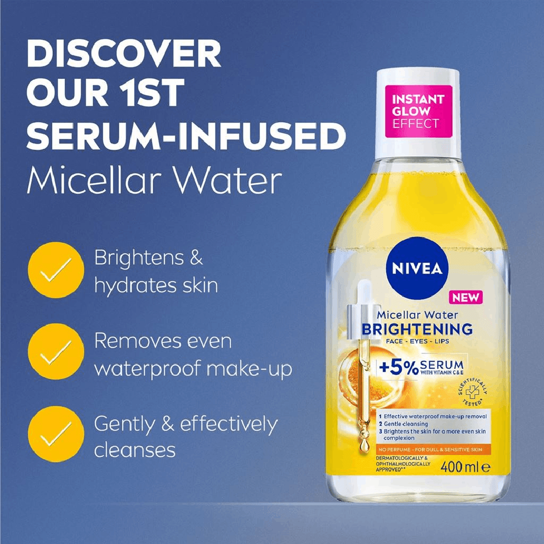NIVEA Brightening Micellar Water 400ml