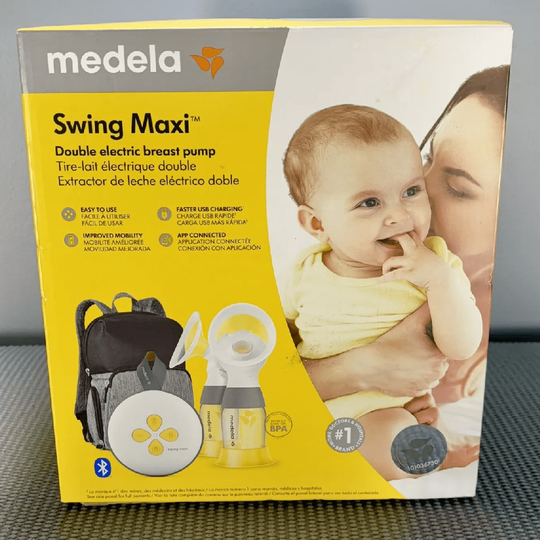 Medela Swing Maxi Double Electric Breast Pump (Sealed Box Rechargeable)