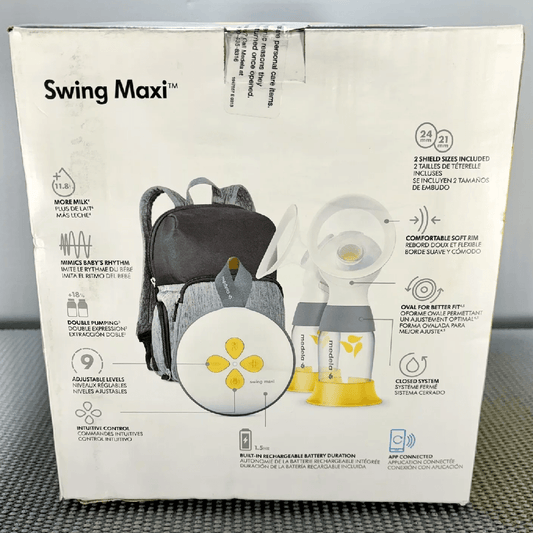 Medela Swing Maxi Double Electric Breast Pump (Sealed Box Rechargeable)