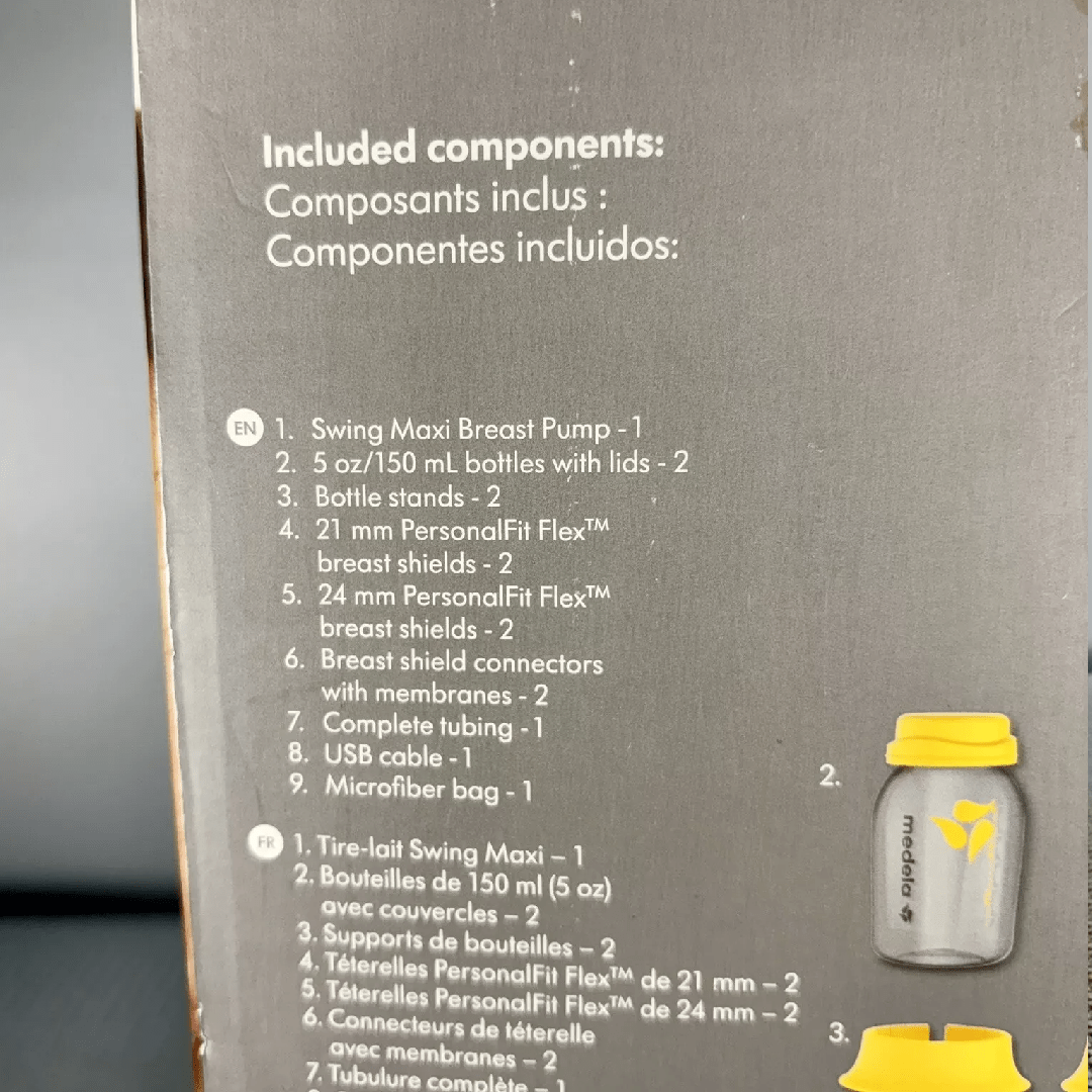 Medela Swing Maxi Double Electric Breast Pump (Sealed Box Rechargeable)