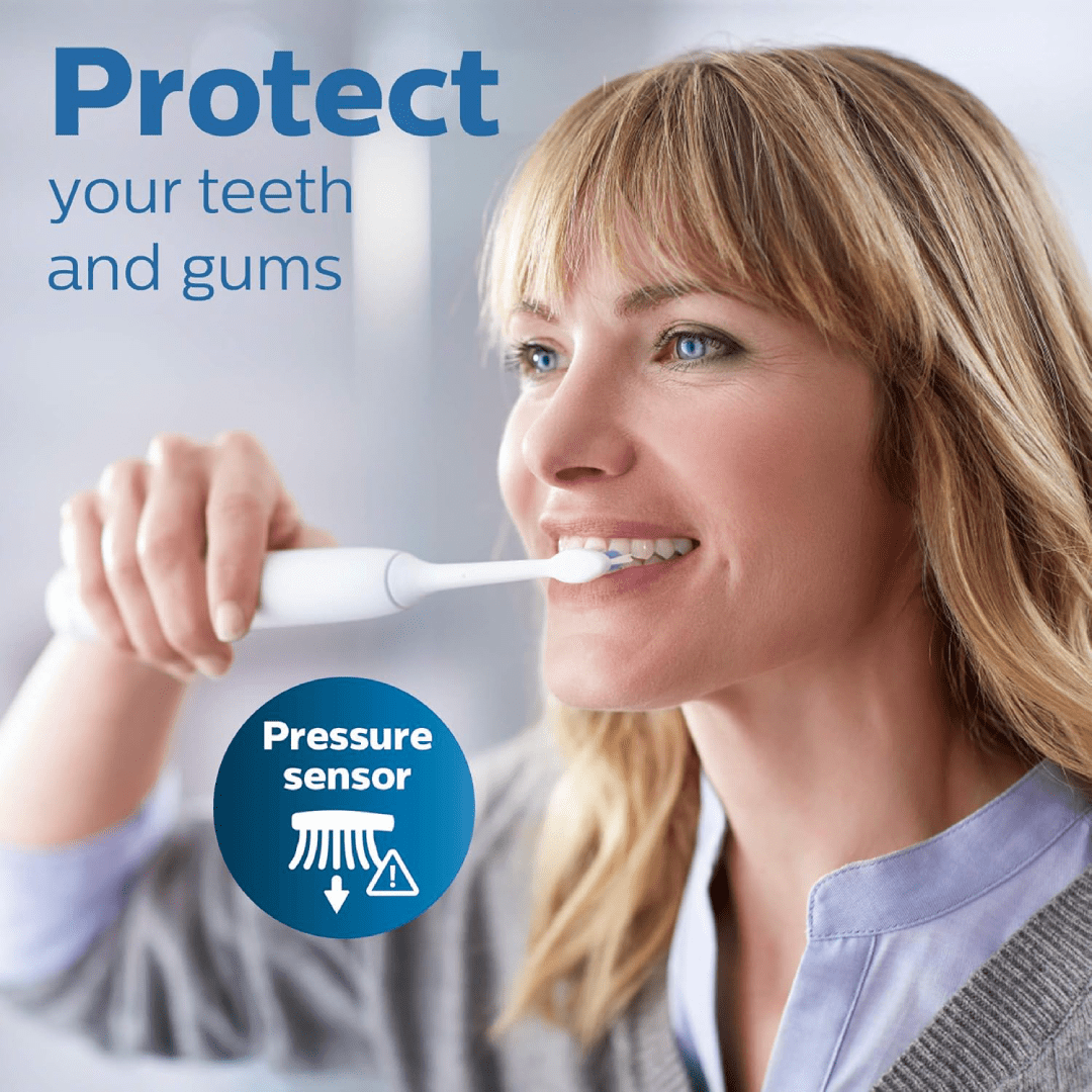 Philips Sonicare ProtectiveClean 6100 Rechargeable Electric Toothbrush (HX6871/49) – Navy Blue