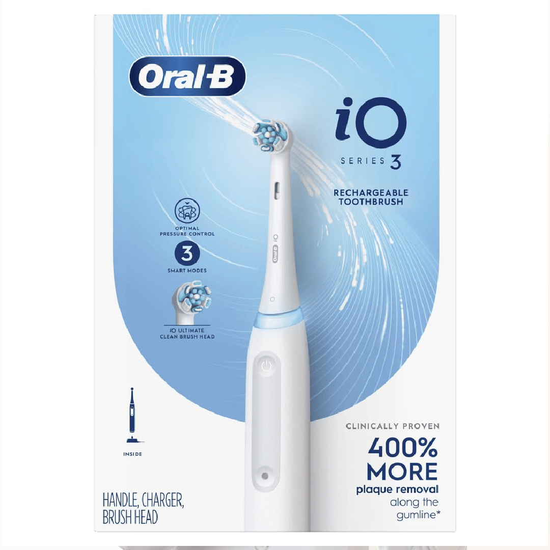 Oral-B iO Series 3 Electric Toothbrush – White