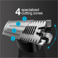 Braun Series XT3 - Beard Trimmer, Shaver, Electric Razor for Men, Manscaping Kit, Durable Blade, XT3000