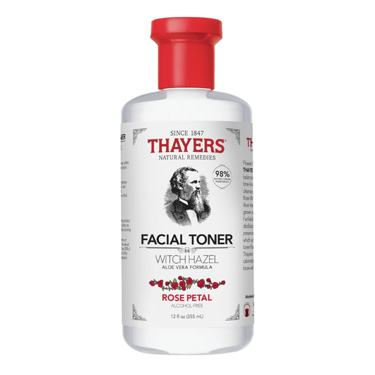 Thayers Alcohol-Free Rose Petal Witch Hazel Toner (12oz)