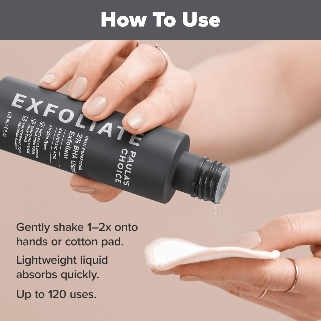 Paula’s Choice 2% BHA Liquid Exfoliant