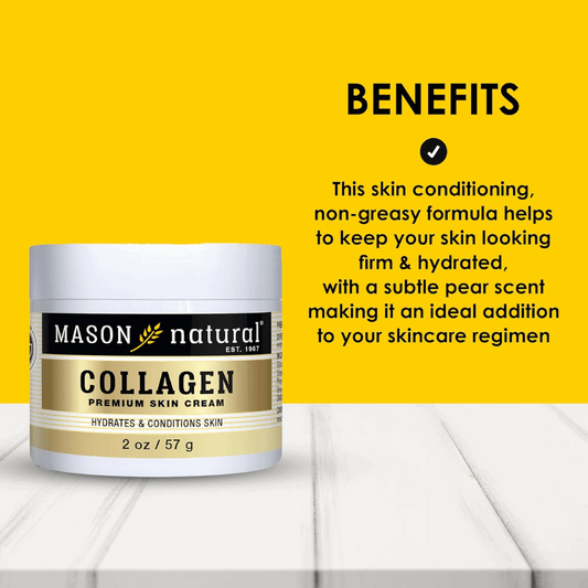 ( Discounted Product ) Mason Natural Collagen Premium Skin Cream 2oz