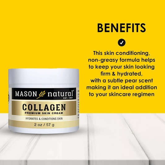 ( Discounted Product ) Mason Natural Collagen Premium Skin Cream 2oz