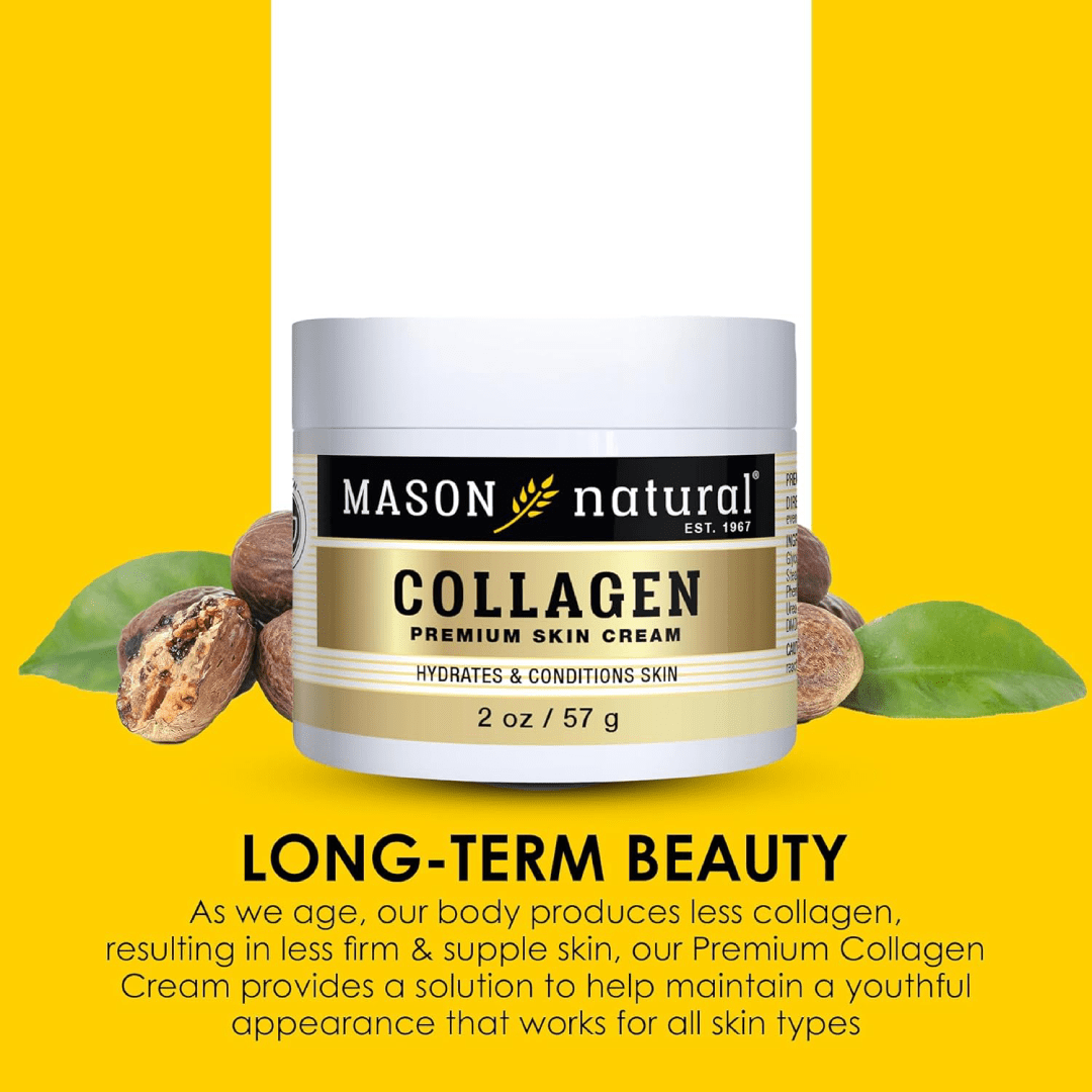 ( Discounted Product ) Mason Natural Collagen Premium Skin Cream 2oz