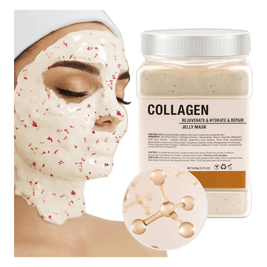 Collagen jelly mask for Facials - Skincare Brightening &amp; Nourishing Jelly Mask Professional Hydro jelly Masks