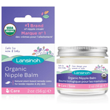 Lansinoh Organic Nipple Balm for Breastfeeding, USDA Certified Organic, Breastfeeding Essentials, 56 Grams