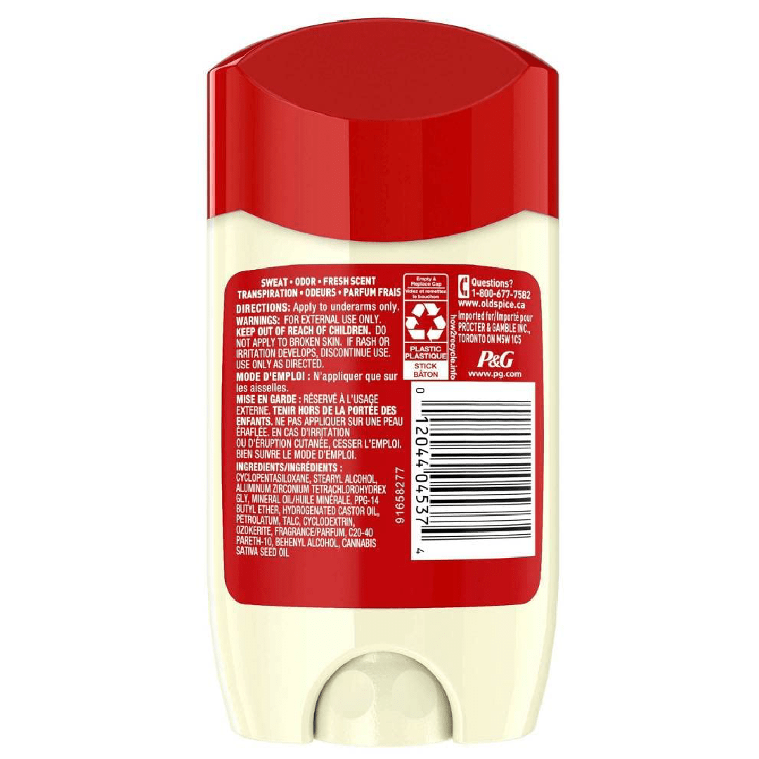 Old Spice Alpine Antiperspirant Deodorant with Hemp Seed Oil