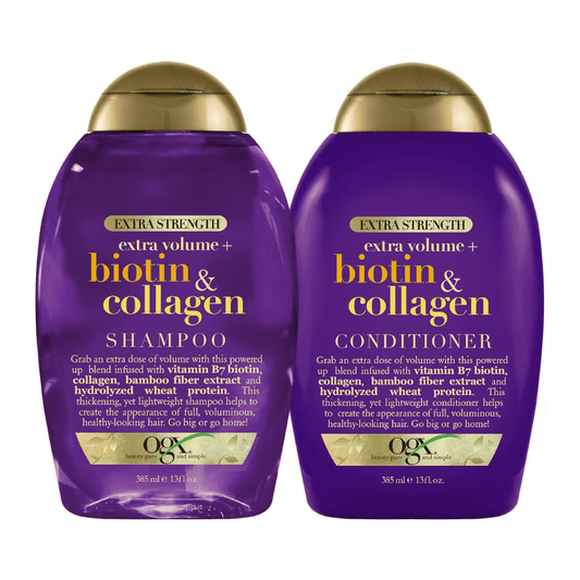 OGX Biotin & Collagen Shampoo & Conditioner 385ml