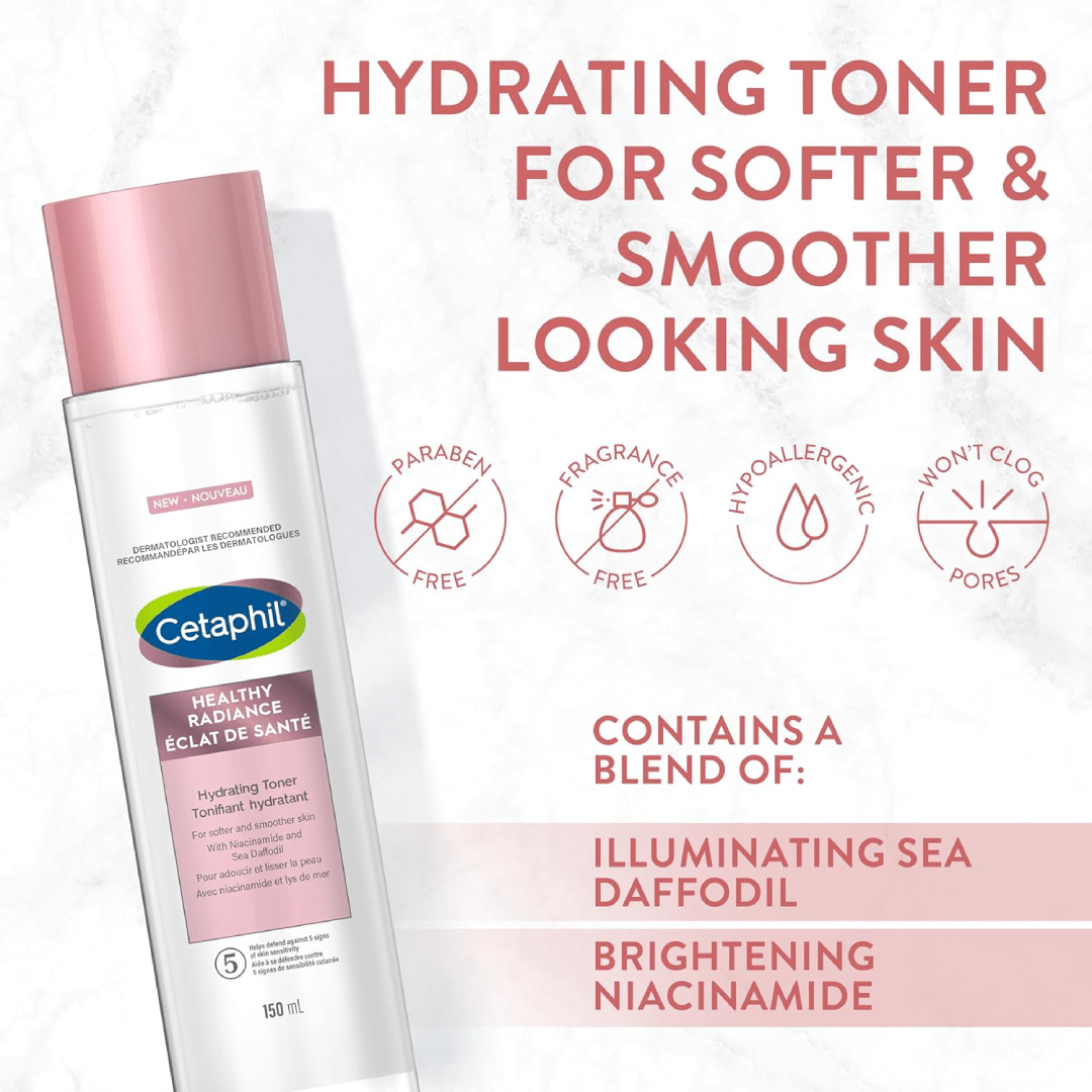 Cetaphil Healthy Radiance Hydrating Toner 150ml