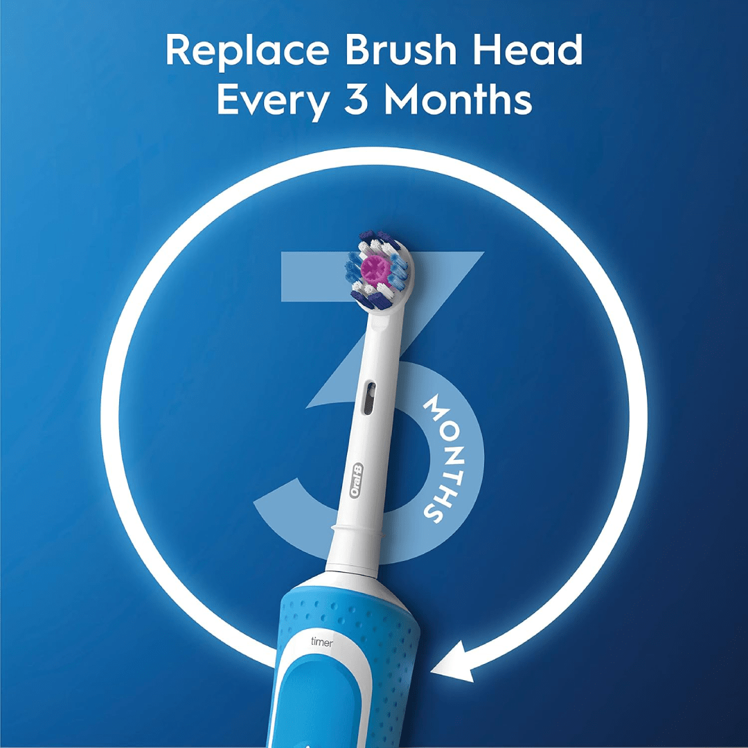 Oral-B Pro 400 3D White Vitality Electric Toothbrush (Blue)