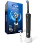 Oral-B Pro 500+ Electric Toothbrush (Black) with 2 Brush Heads