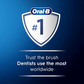 Oral-B Pro 500+ Electric Toothbrush (Black) with 2 Brush Heads