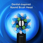 Oral-B Pro 500+ Electric Toothbrush (Black) with 2 Brush Heads