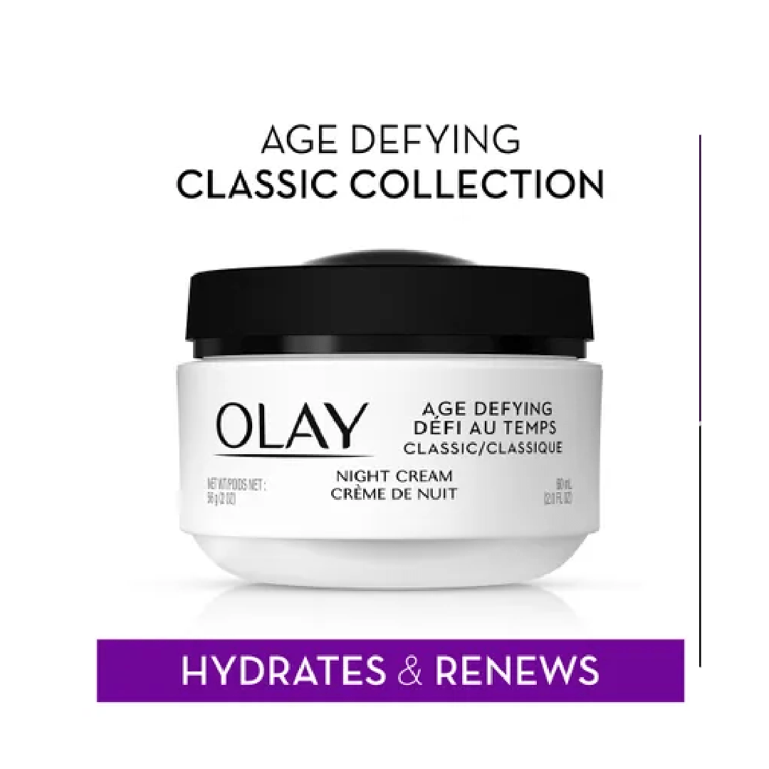 Olay Age Defying Daily Renewal Night Cream 56g