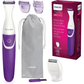 Philips Beauty Bikini Genie Cordless Trimmer for Bikini Line Hair Removal, with Shaving Head and Comb