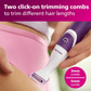 Philips Beauty Bikini Genie Cordless Trimmer for Bikini Line Hair Removal, with Shaving Head and Comb