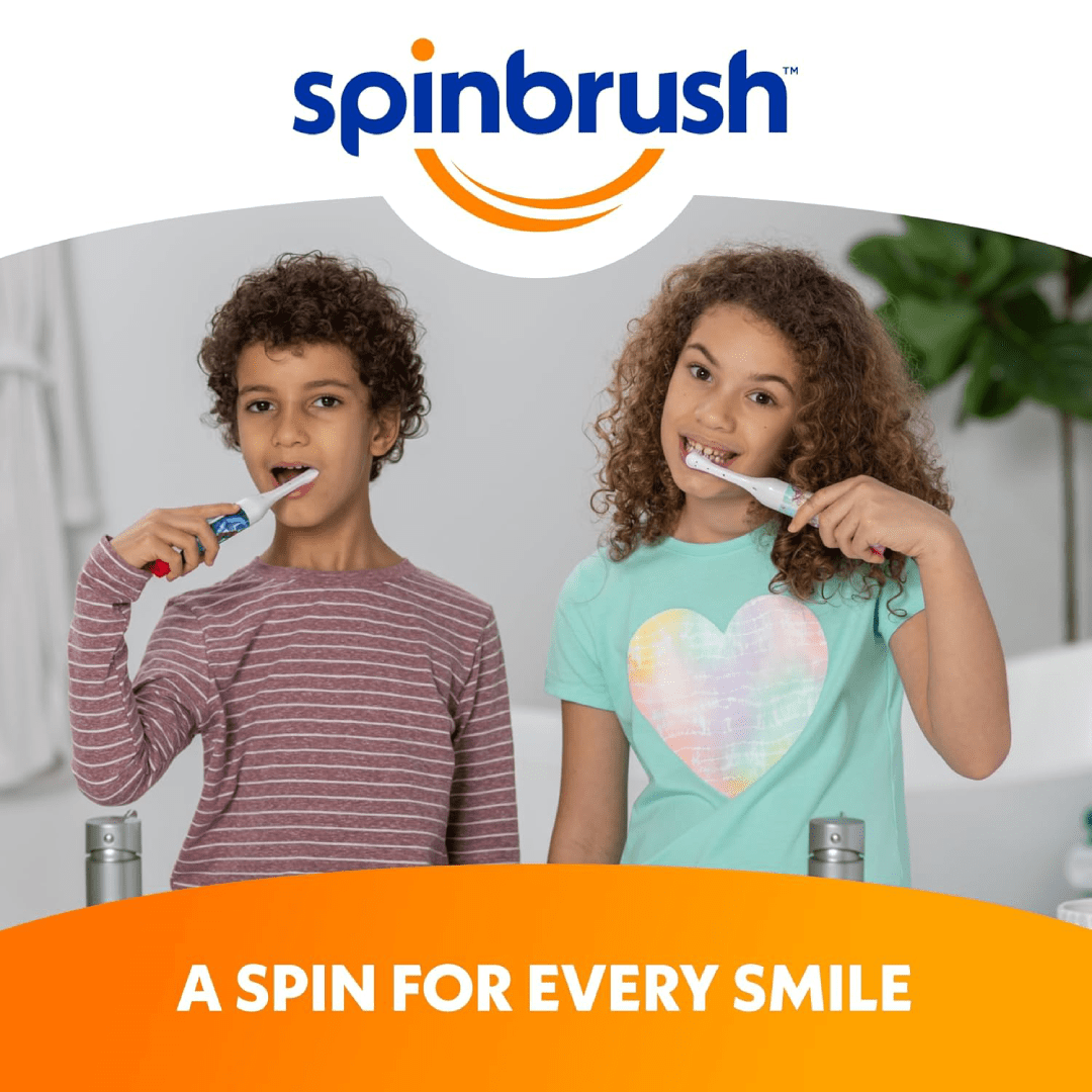 Spinbrush Super Mario Kids Electric Battery Toothbrush