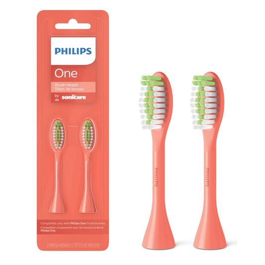 Philips One by Sonicare 2 Brush Heads – Miami Coral
