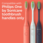 Philips One by Sonicare 2 Brush Heads – Miami Coral