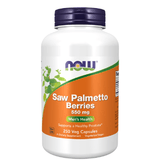 NOW Foods Saw Palmetto Berries 550mg – 250 Veg Capsules