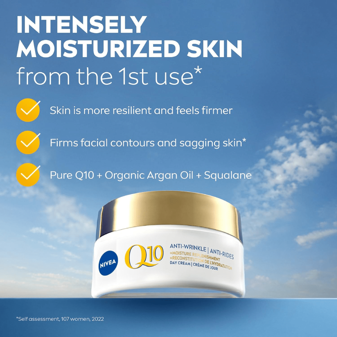 NIVEA Q10 Power Anti-Wrinkle Day Cream SPF15 (50ml)