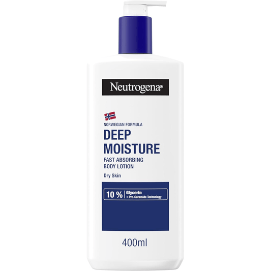 Neutrogena Norwegian Formula Deep Moisture Fast-Absorbing Body Lotion 400ml