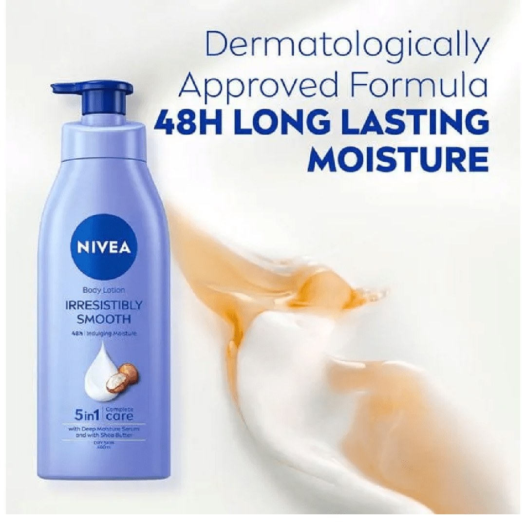 NIVEA Irresistibly Smooth Body Lotion 400ml