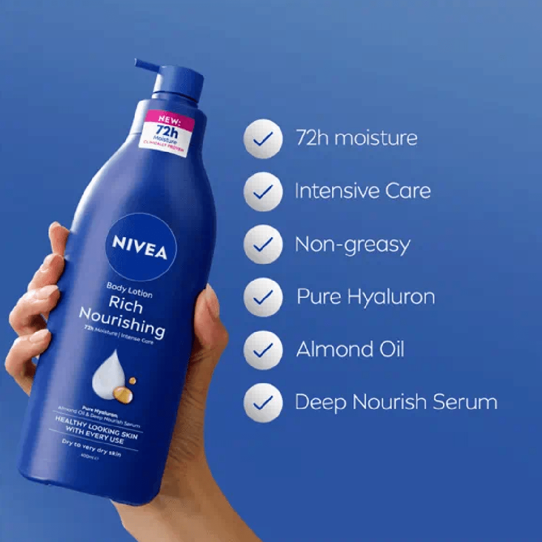 NIVEA Rich Nourishing Body Lotion 400ml