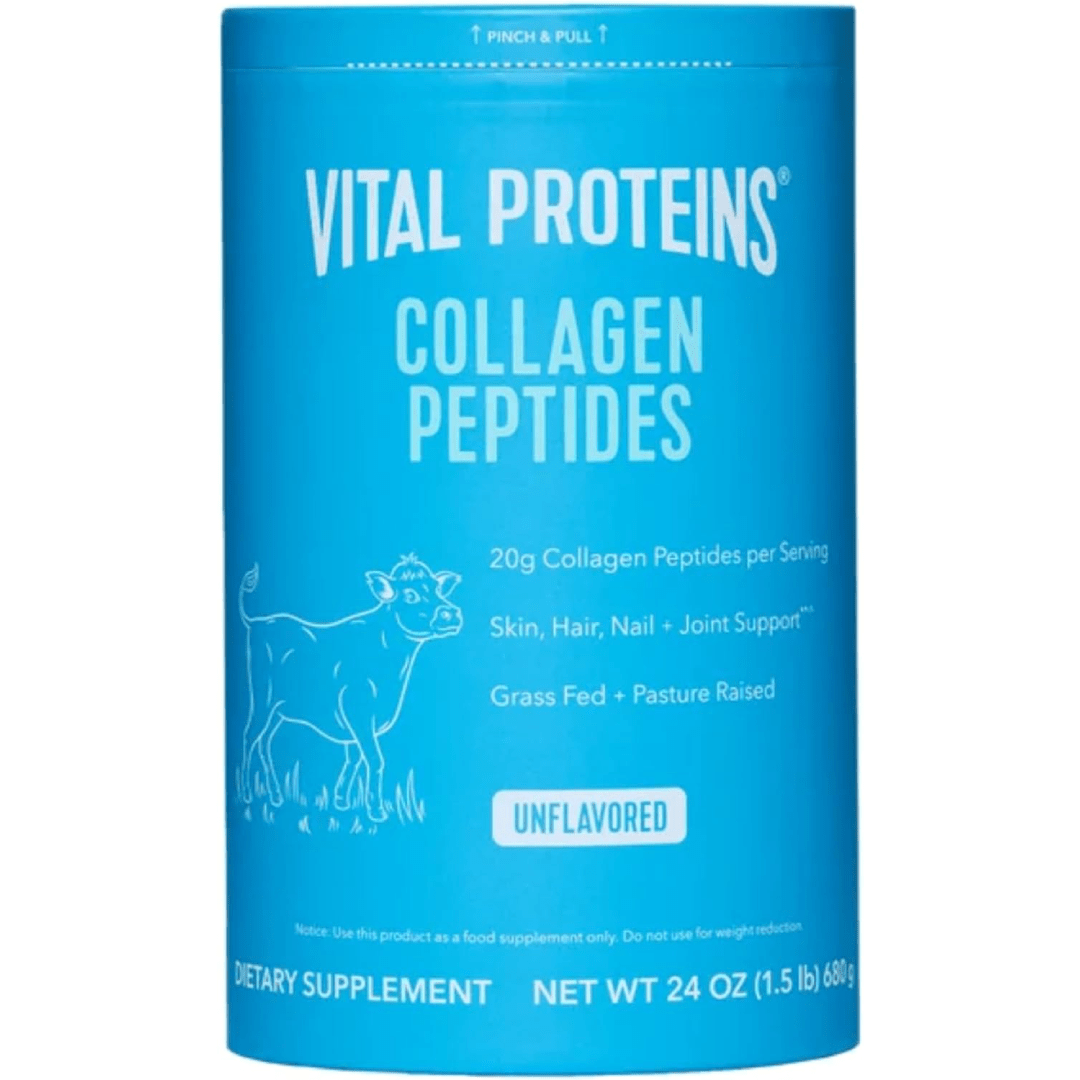 Vital Proteins Collagen Peptides Powder with Hyaluronic Acid &amp; Vitamin C (680g)