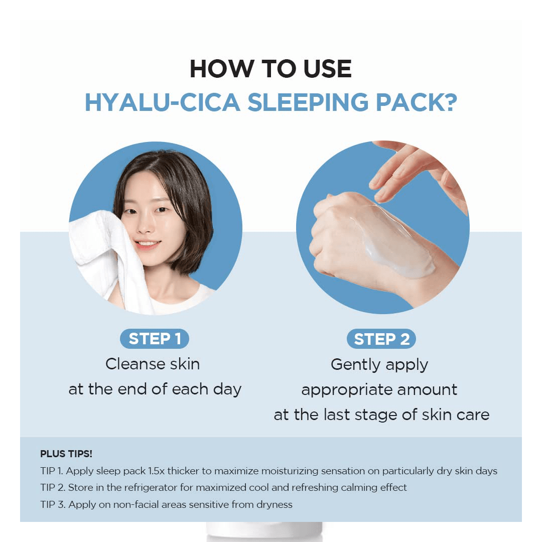 SKIN1004 Hyalu-CICA Sleeping Pack (30ml/100ml)