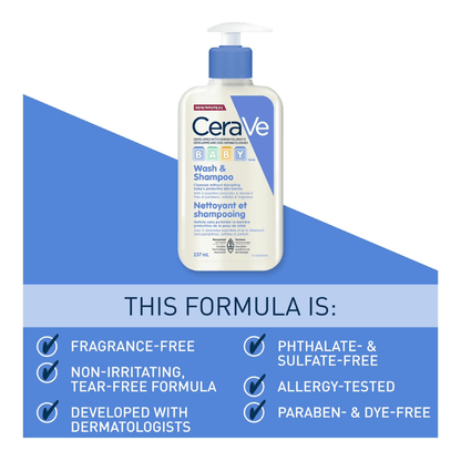 CeraVe Baby Wash & Shampoo