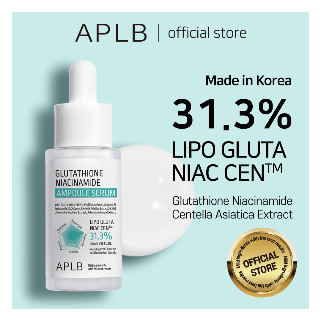 APLB Glutathione & Niacinamide Ampoule Serum 40ml