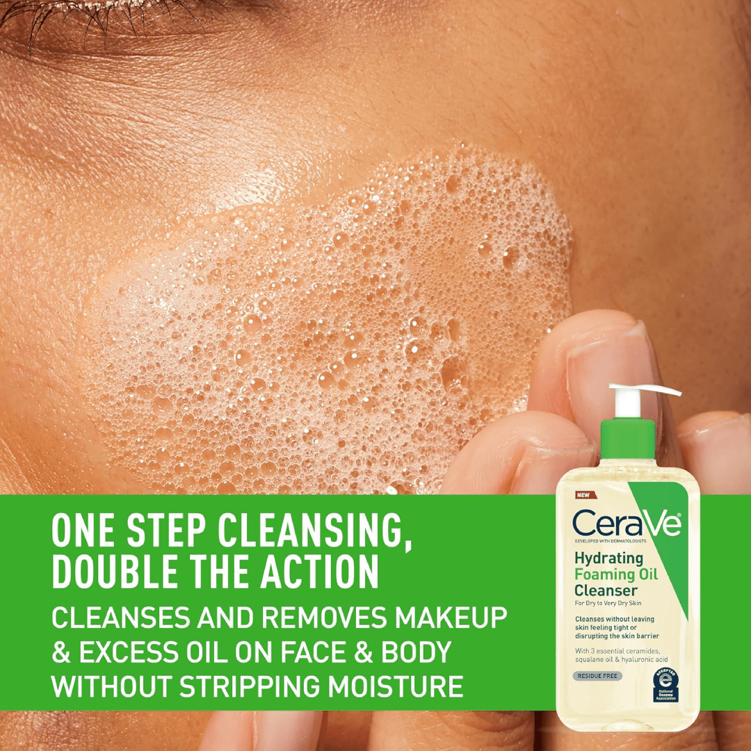 Cerave Hydrating Foaming Oil Cleanser 236ml
