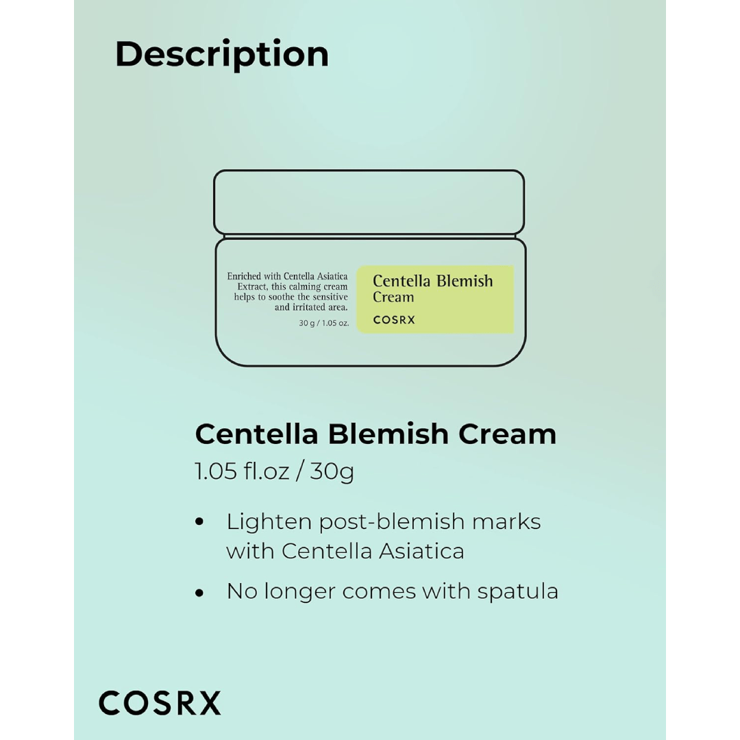 COSRX Centella Blemish Cream 30g